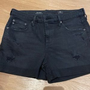 AG Hailey Ex-Boyfriend roll up denim shorts